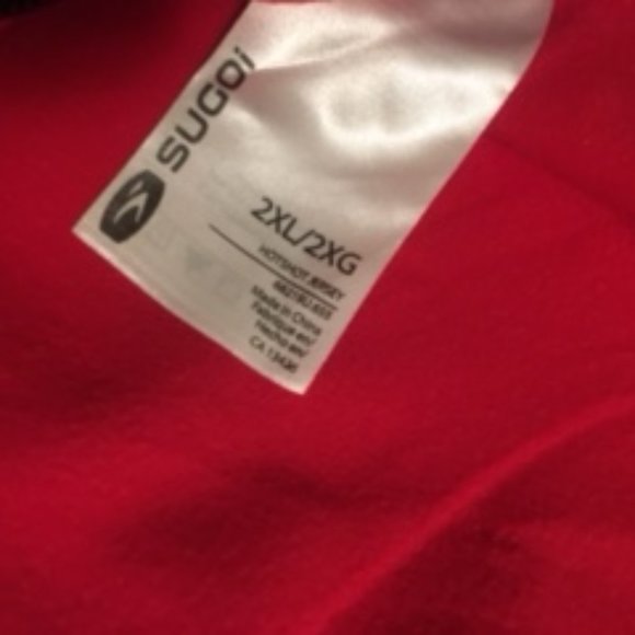 SUGOI Hot Shot BIKE CYCLING Jersey Zip Up Jacket  Size XXL  NEW - Picture 6 of 12